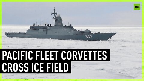 Pacific Fleet Corvettes Reach the Sea of Okhotsk