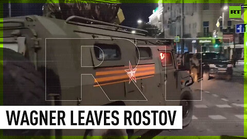 ❗️Wagner PMC personnel depart Rostov — RT Exclusive