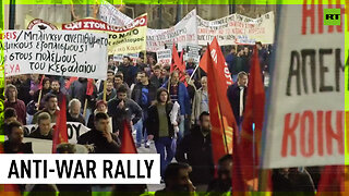 'It is our duty' | Hundreds protest Blinken’s visit to Greece