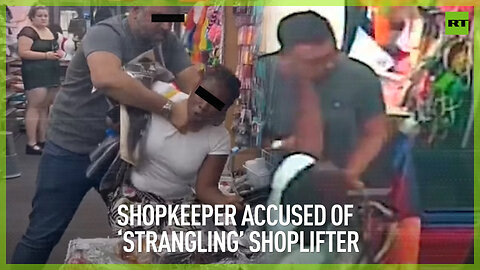 Shopkeeper accused of ‘strangling’ shoplifter