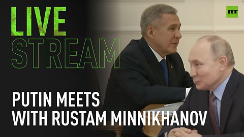 Putin meets with Head of Republic of Tatarstan [NAT SOUND]