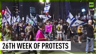 Israelis disrupt traffic in protest against judicial overhaul