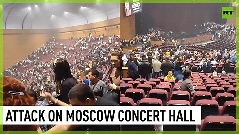 Shooting heard in Moscow concert hall