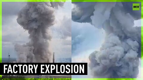 Powerful explosion hits factory in Moscow Region