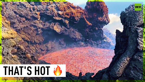 Hot topic: Lava lakes formed around Etna volcano