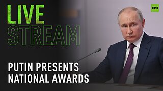 Putin presents national awards at Kremlin
