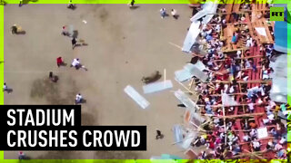 Fatal bullfighting stadium collapse in Colombia