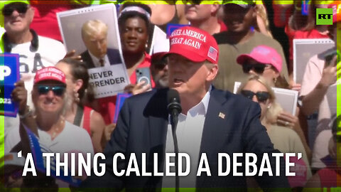 Did anybody last night watch a thing called a debate? – Trump