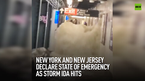 New York and New Jersey declare state of emergency as Storm Ida hits