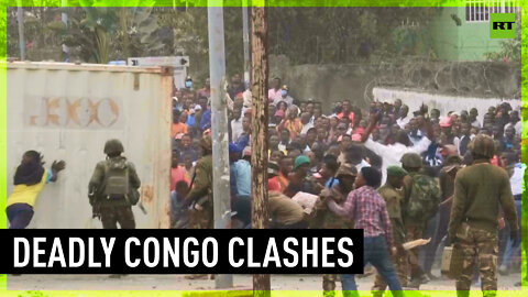 At least five killed in clashes in Congo