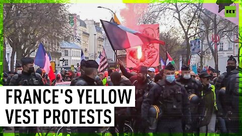 Yellow Vests hit the Paris streets yet again