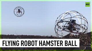 Flying robot hamster ball finally invented