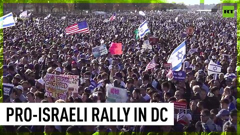 Massive pro-Israeli rally held in DC