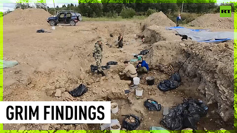 WWII concentration camp mass grave found in Leningrad Region