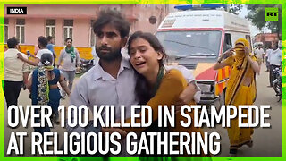 Over 100 killed in stampede at religious gathering