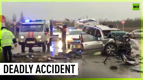4 dead, 14 injured in car crash in Rostov Region, Russia