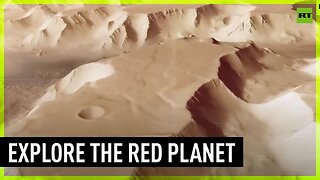 Take a trip over Mars with new 3D footage