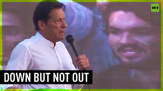 Imran Khan condemns American chokehold on Pakistani govt