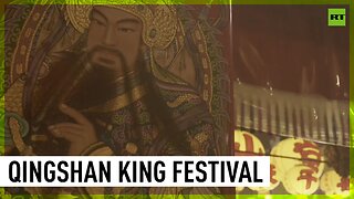 Taipei holds traditional Qingshan King Festival
