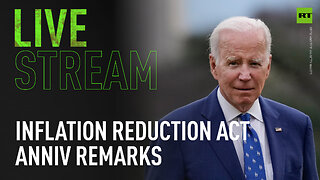 Biden delivers remarks on the anniversary of the Inflation Reduction Act