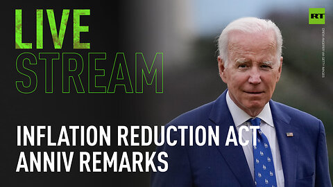 Biden delivers remarks on the anniversary of the Inflation Reduction Act