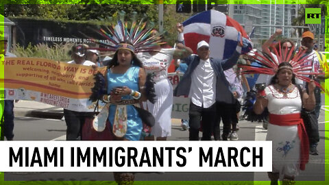 Miami protests against DeSantis' controversial immigration law
