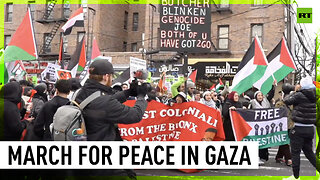 ‘Flood the Bronx for Gaza’ | Hundreds march in Bronx, NYC, for ceasefire in Gaza