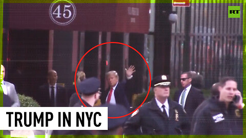 Trump arrives in New York ahead of arraignment