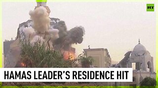 Israel bombs Hamas leader's residence in Gaza | IDF video