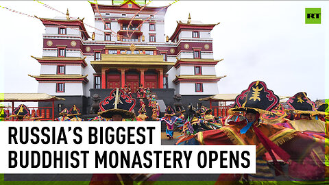 Russia’s biggest Buddhist monastery opens in Tyva