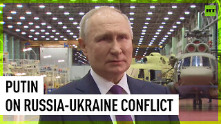 'We’re fighting for the very existence of our country’ – Putin