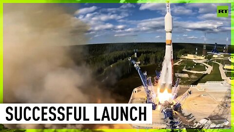 Soyuz rocket blasts off from Plesetsk Cosmodrome