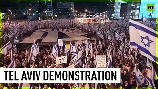 Protesters rally ahead of Israel’s 75th Independence Day