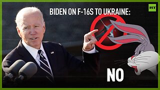 Biden on F-16s to Ukraine: ‘No’