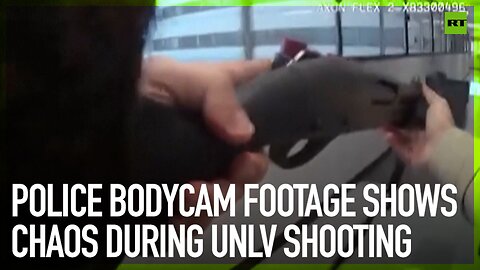 Police bodycam footage shows chaos during UNLV shooting