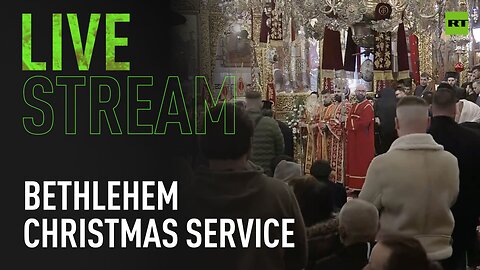 Orthodox Christmas Eve mass in Bethlehem