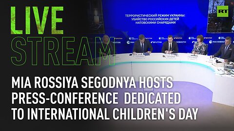 MIA Rossiya Segodnya hosts press-conference dedicated to International Children's Day