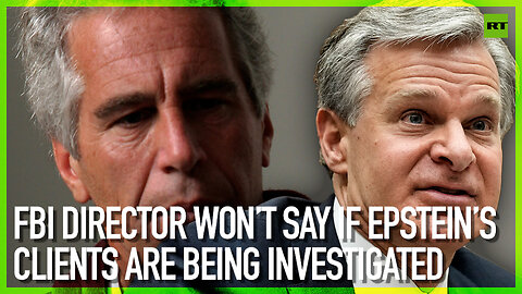 FBI director won’t say if Epstein’s clients are being investigated