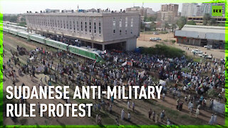 Thousands of Sudanese protest military rule in Khartoum