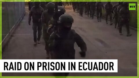 Ecuadorian soldiers raid prison amid war on drug gangs