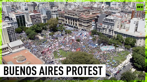 Buenos Aires sees mass protest against Milei's economic measures