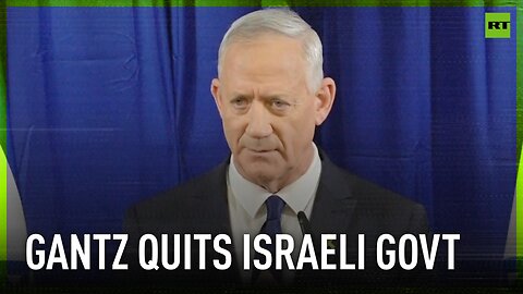Israel’s war cabinet minister leaves Netanyahu’s govt