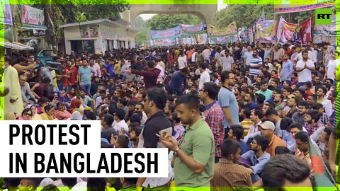 Thousands demand govt’s resignation amid energy crisis in Bangladesh