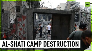 Rescue ops underway in refugee camp in Gaza after Israeli strikes