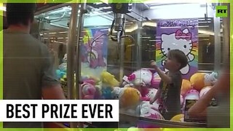 3-year-old boy stuck in toy machine freed by police in Australia