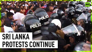 Colombo chaos: Anti-govt protesters clash with cops in Sri Lanka