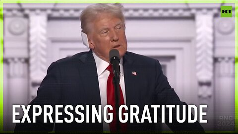 Trump thanks American people for love and support following assassination attempt