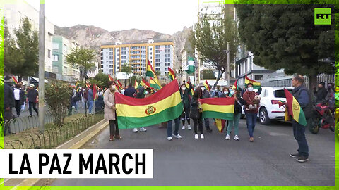 Protesters march for 'amnesty and freedom’ in Bolivia