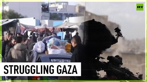 Gazan civilians struggle amid attacks, flee South