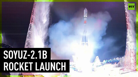Russian air and space forces launch spacecraft into orbit